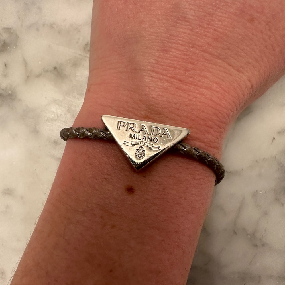 Prada Woven Bracelet